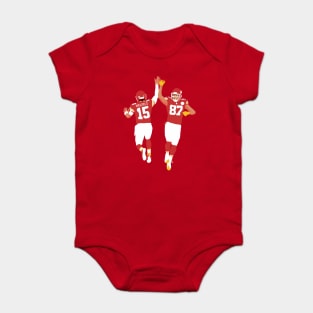 Patrick mahomes and Travis kelce Baby Bodysuit